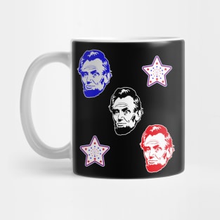 Funny Abe Lincoln Face Mug